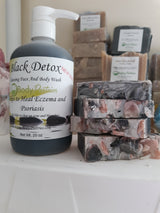 20oz Black Detox Face And Body Wash